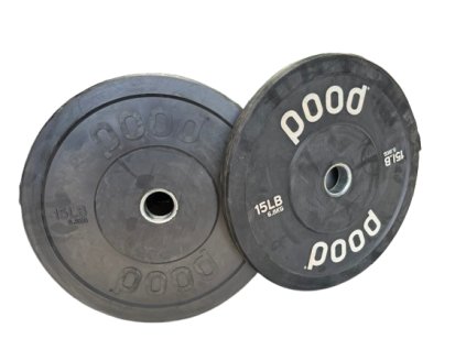 Librové barevné bumper kotouče - pár - (Váha 10 lbs | 15 lbs | 25 lbs | 35 lbs | 45 lbs | 55 lbs)