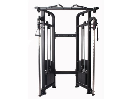 Multifunkční protisměrné kladky (Váha 180 kg + 200 kg závaží, Délka 123,3, cm)