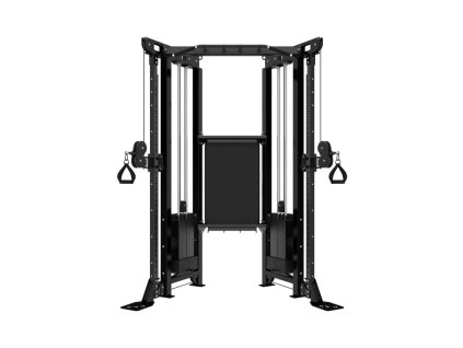 Dual Pulley Functional Trainer Protisměrné kladky černé (Délka 84 cm, Váha 658 kg)