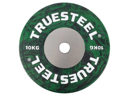 TRUESTEEL Závodní camo bumper kotouč gumový (Váha 10 kg)