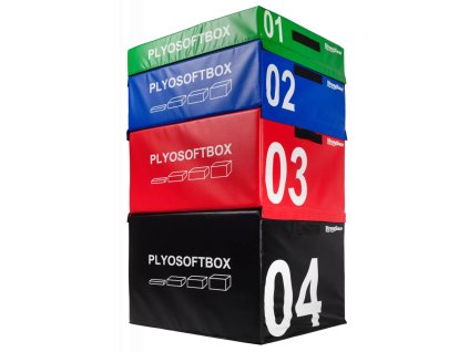 Sada soft plyoboxů (Váha Těžký set: Cca 150kg, Lehký set: cca 16 kg)