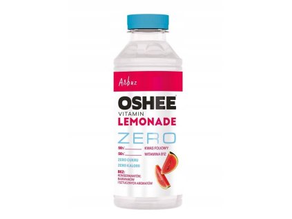 OSHEE Vitamin Lemonade Zero 555 ml, vitamínová voda bez kalorií s vitamíny řady B (Varianta Watermelon)