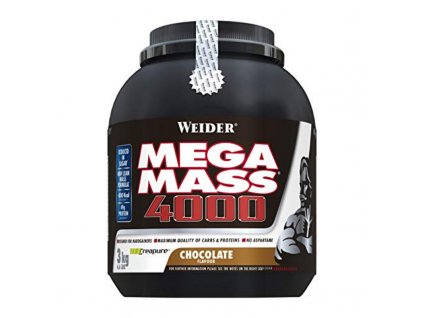 Weider, Giant Mega Mass 4000, Gainer, 3000 g