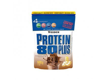 Weider, Protein 80 Plus, 500 g (Varianta Vanilka)
