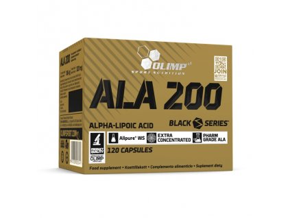 ALA 200, antioxidant, 120 kapslí