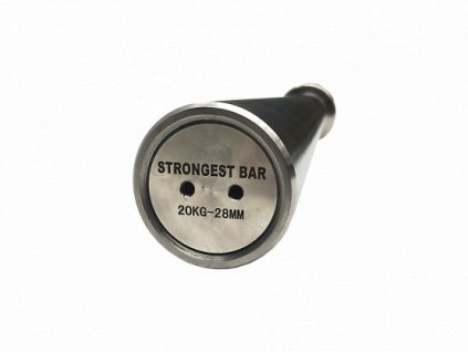 Olympijská osa Strongest men - nerezová ocel