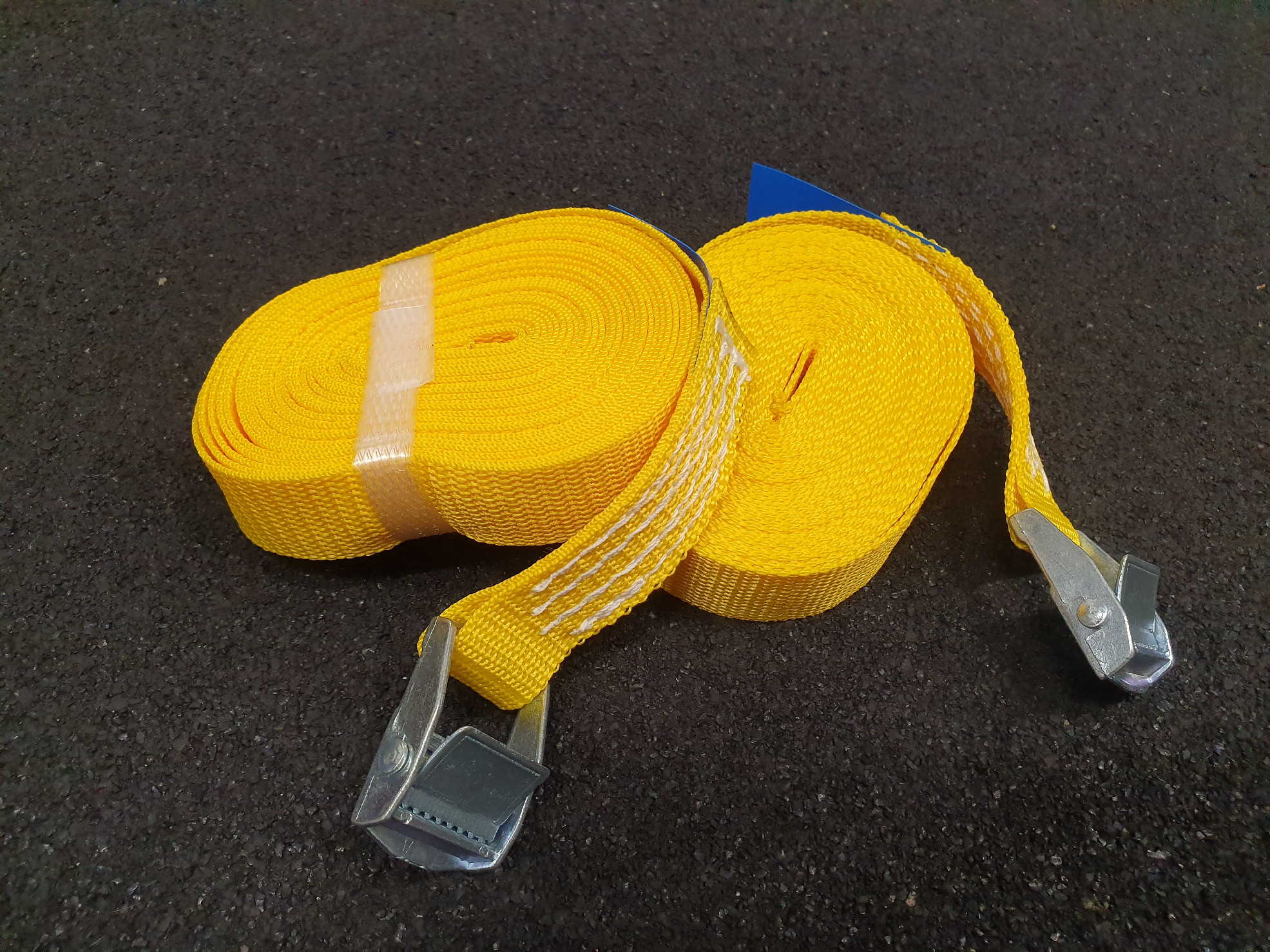 FUBO Fitness Popruhy Barva: Žlutá, Šíře: 25 mm