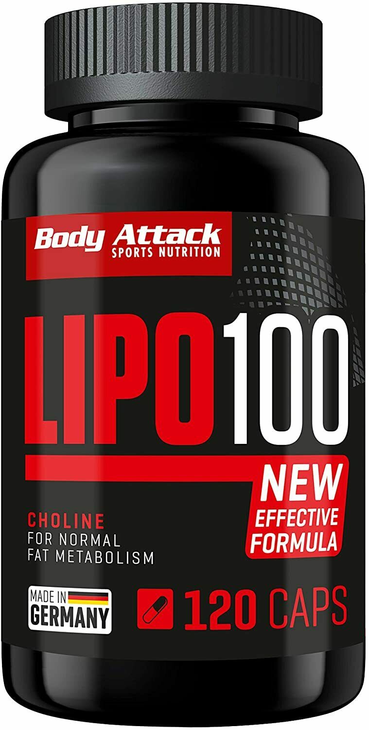 Body Attack LIPO 100, 120 kapslí Varianta: Body Attack