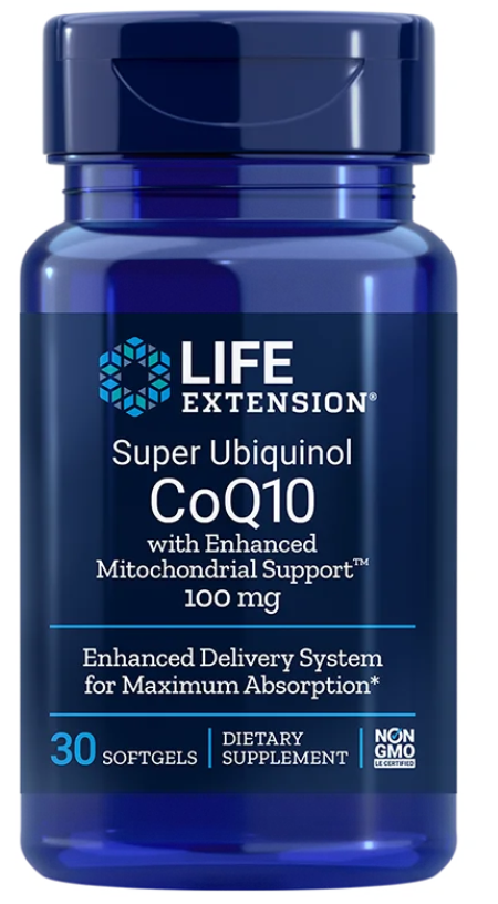 Life Extension Super Ubiquinol CoQ10 + PQQ® - 100 mg