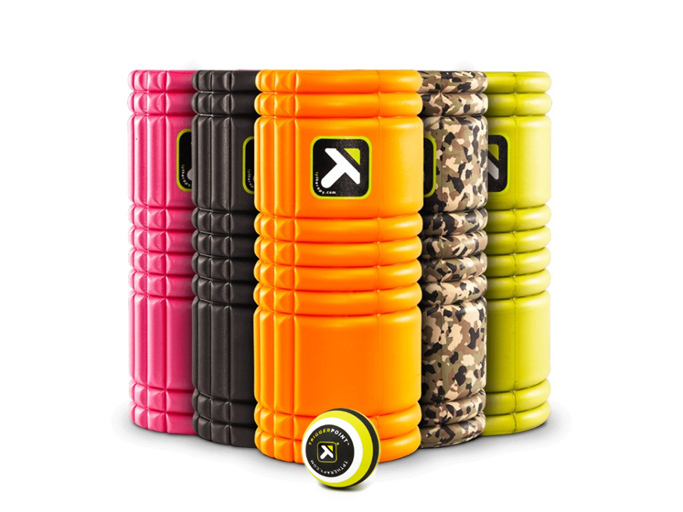 Triggerpoint Sada Foam Roller GRID a MB1 Barva: Růžová