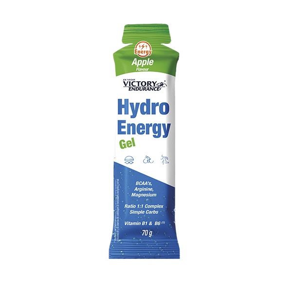 Weider Hydro Energy Gel 70g, energetický gel s vysokým množstvím sacharidů a aminokyselinami Varianta: Apple