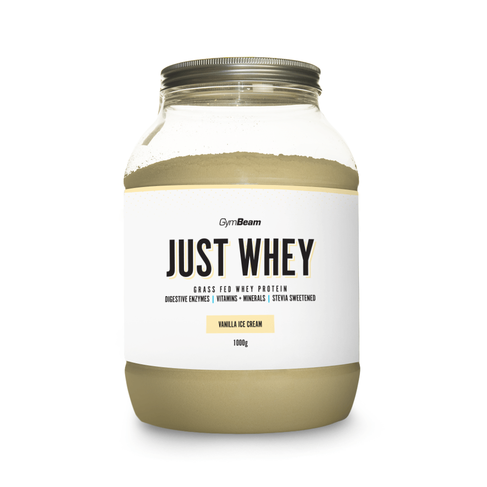 Protein Just Whey - GymBeam Množství: 1000 g, Příchuť: Slaný karamel