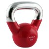 12153 2 kt 4 kg cerveny kettlebell s chromovanym uchopem hms