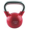 12162 1 kt 10 kg cerveny kettlebell s chromovanym uchopem hms