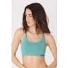 Better Bodies Podprsenka Seamless Short Teal Green