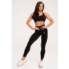 Gym Glamour Legíny Basic Scrunch Black