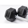 Jednoruční činky Hexagon TrueGrip (Váha 52,5 kg)