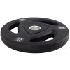 StrongGear Černé Pogumované Tri-Grip Kotouče (Váha 5 kg)
