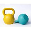 StrongGear bílý Kettlebell ocel (Váha 8 kg)