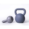 StrongGear bílý Kettlebell ocel (Váha 28 kg)