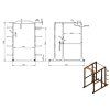 Pro Squat Rack 6000 (Váha 114 kg, Délka 189,5 cm)
