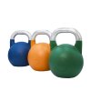 StrongGear bílý Kettlebell ocel (Váha 4 kg)