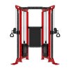 Dual Pulley Functional Trainer Protisměrné kladky černé (Délka 84 cm, Váha 658 kg)