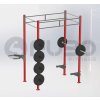 Hrazdová klec na crossfit - červená