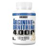 Weider, Arginine + Ortnithine 4.000 (Varianta 180 kapslí)