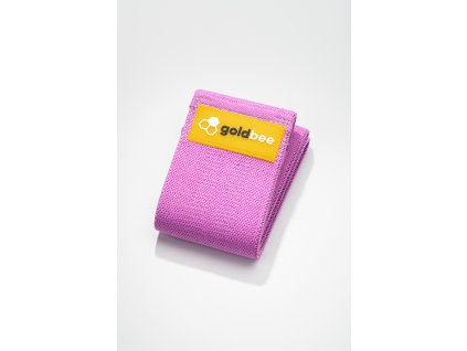 GoldBee Textilní Odporová Guma - Fialová (Velikost L)