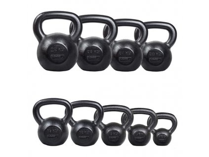 Litinový kettlebell 4 - 32 kg