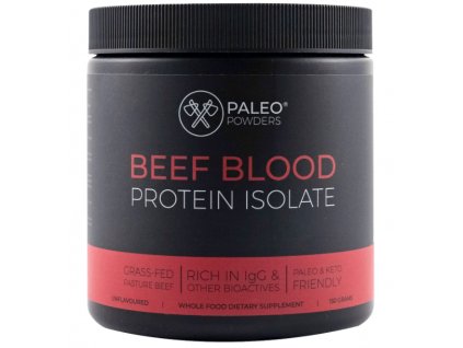 41742 beef blood protein isolate grass fed 150g paleo powders