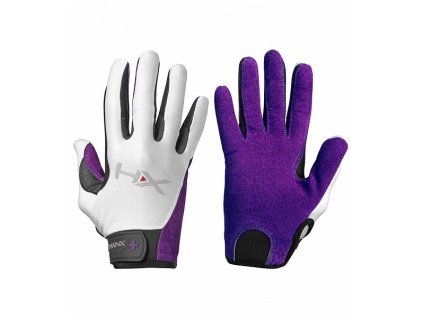 Dámské rukavice na CrossFit Harbinger X3 fialové (Varianta L)