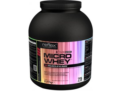 Micro Whey NATIVE 2,27 kg - Reflex Nutrition (Varianta Čokoláda)