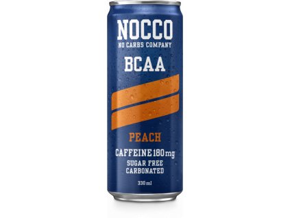 Nocco sycený funkční nápoj BCAA 330ml (Varianta Broskev)
