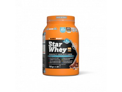 NAMEDSPORT Star Whey  PERFECT ISOLATE 100% 750 g SYROVÁTKOVÝ IZOLÁT (Varianta sušenky-smetana)