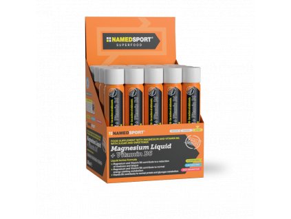 NAMEDSPORT Magnesium Liquid + Vitamin B6 (Varianta 25 ml)