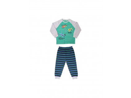 chlapecke pyzamo wolf S2155C zelena