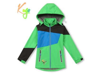 chlapecka_softshellova_bunda_kugo_hk2525_zelena
