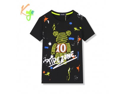 chlapecke triko Kugo FC0272 cerna