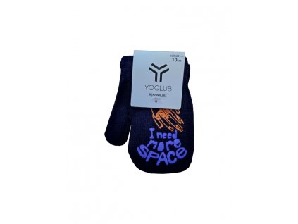 kojenecke pletene rukavice yo red 0116c tmave modra2