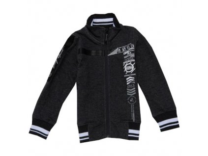 chlapecka mikina wolf m2951 tmave seda