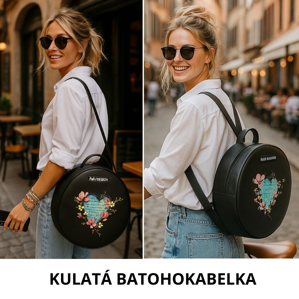 Batohokabelka na zádech