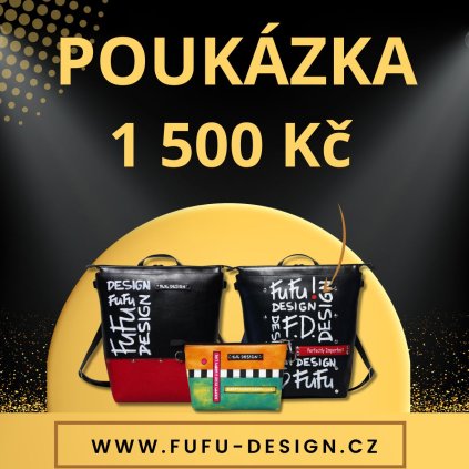 Poukázka v hodnotě 1 500 Kč