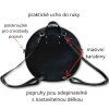 Kulatý Batoh + kabelka v jednom KB16