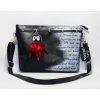 Crossbody popruh nastavitelný černý