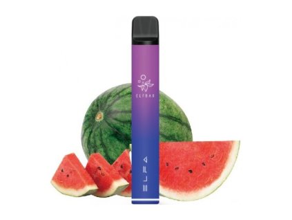 37543 4 elf bar elfa elektronicka cigareta 500mah watermelon 20mg