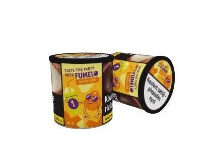 Tabák FUMELO Shake line 200g - 01  prémiový světlý tabák do vodní dýmky (200g balení, chuť pražených lískových oříšků)