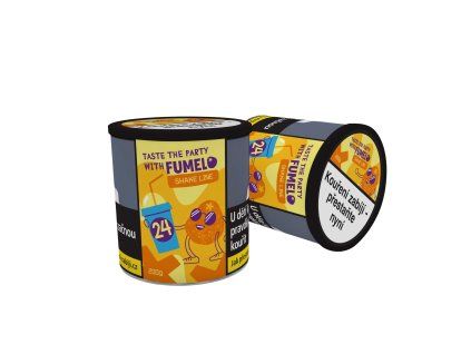 Tabák FUMELO Shake line 200g - 24  prémiový světlý tabák do vodní dýmky (200g balení, chuť šťavnatého vodního melounu s ledem)