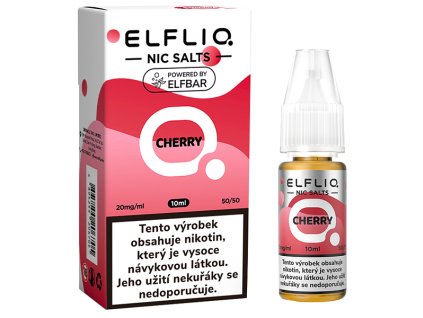 Liquid Elfliq Nic Salt 10ml Cherry 20mg:ml